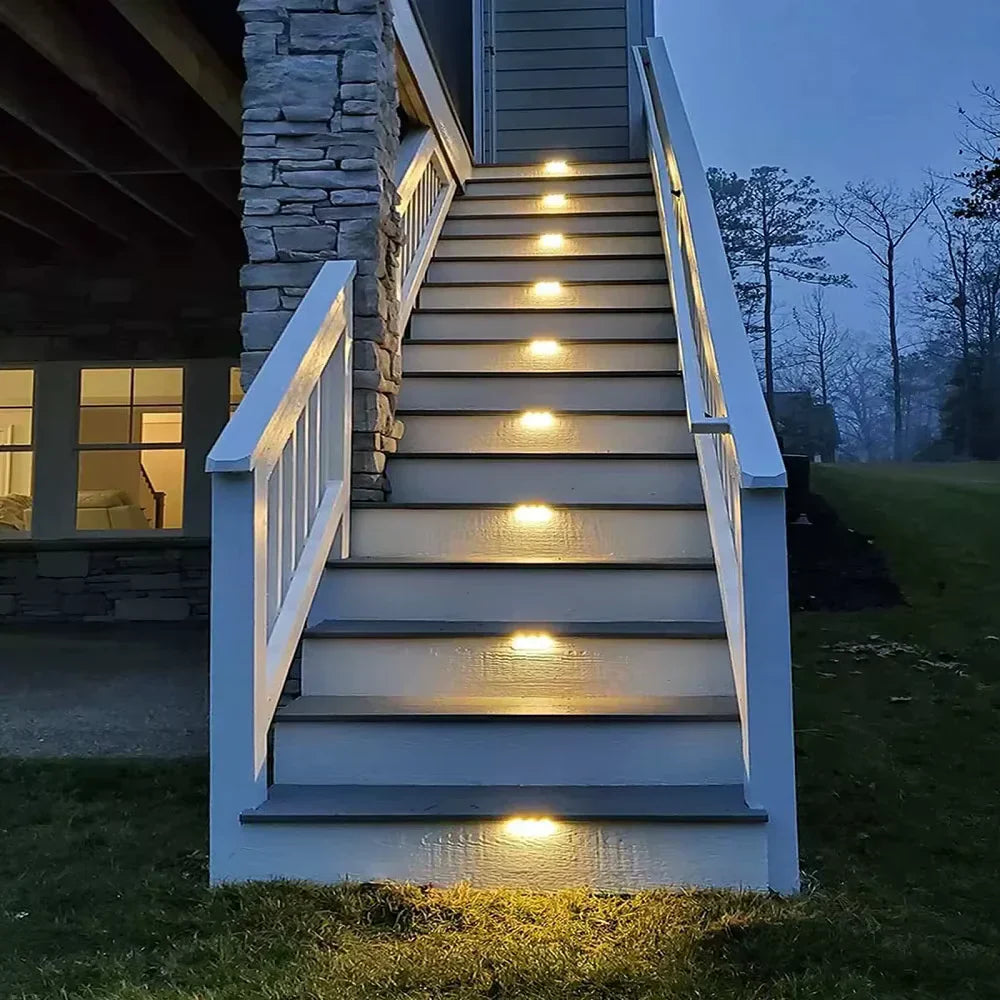 Kit SolarBright™ – 8 Luminárias Solares para Áreas Externas