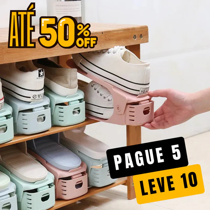 Organizador de Calçados Tênis [COMPRE 5 LEVE 10]